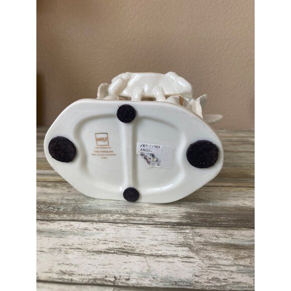 Mikasa Holiday Elegance Angel Trio Candle Holder FK001/703 Japan 1980s - no Box - Picture 10 of 11